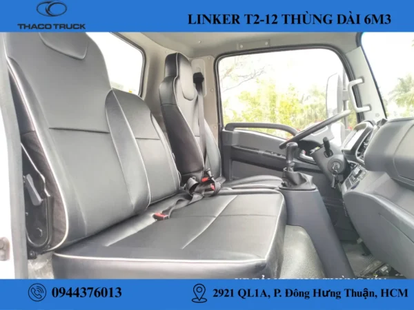 nội thất xe tải linker (1) xe tải thaco 7 tấn