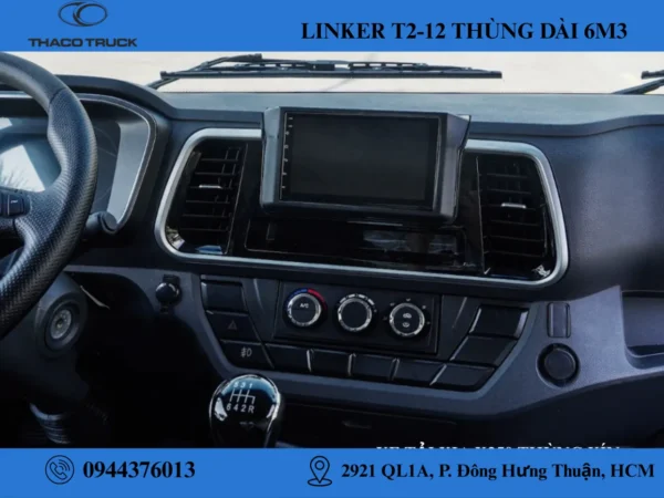 nội thất xe tải linker (2) xe tải thaco 7 tấn