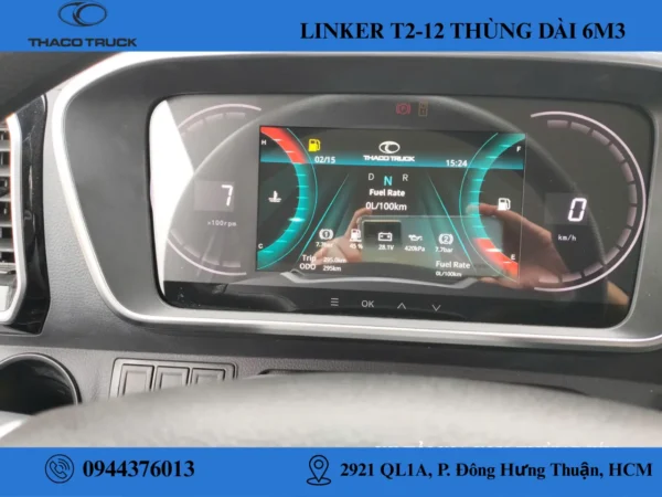 nội thất xe tải linker (4) xe tải thaco 7 tấn