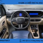 nội thất xe van 2 chỗ (3) xe van thaco 2 chỗ thùng dài 2m3