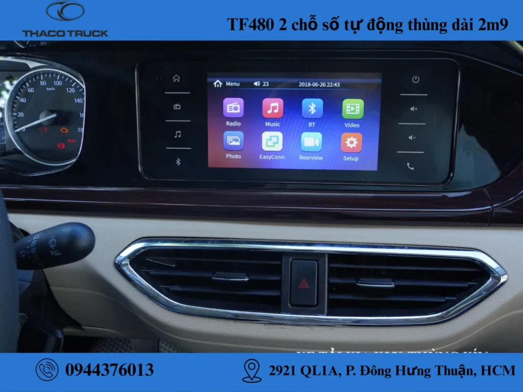 xe van 2 chỗ số tự động