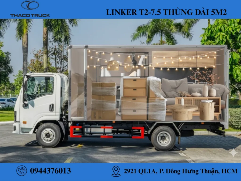 xe tải thùng kín 3.5 tấn