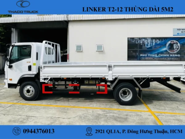 xe tải 8t thaco linker (3) xe tải thaco thùng lửng tải trọng 8t