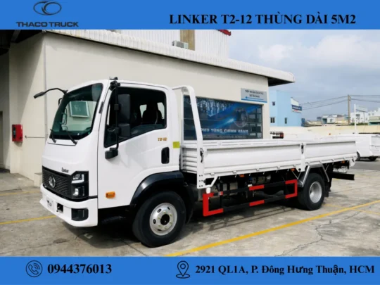 xe tải 8t thaco linker (7) XE TẢI THACO LINKER T2-12 THÙNG LỬNG TẢI TRỌNG 8 TẤN