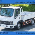 xe tải linker t2-5.0 thùng lửng (5) xe tải 1t9 thùng lửng