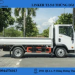 xe tải linker t2-5.0 thùng lửng (6) xe tải 1t9 thùng lửng
