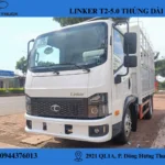 xe tải linker t2-5.0 thùng mui bạt (2) xe tải thaco linker 1t49