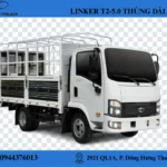 xe tải linker t2-5.0 thùng mui bạt (3) xe tải thaco linker 1t49