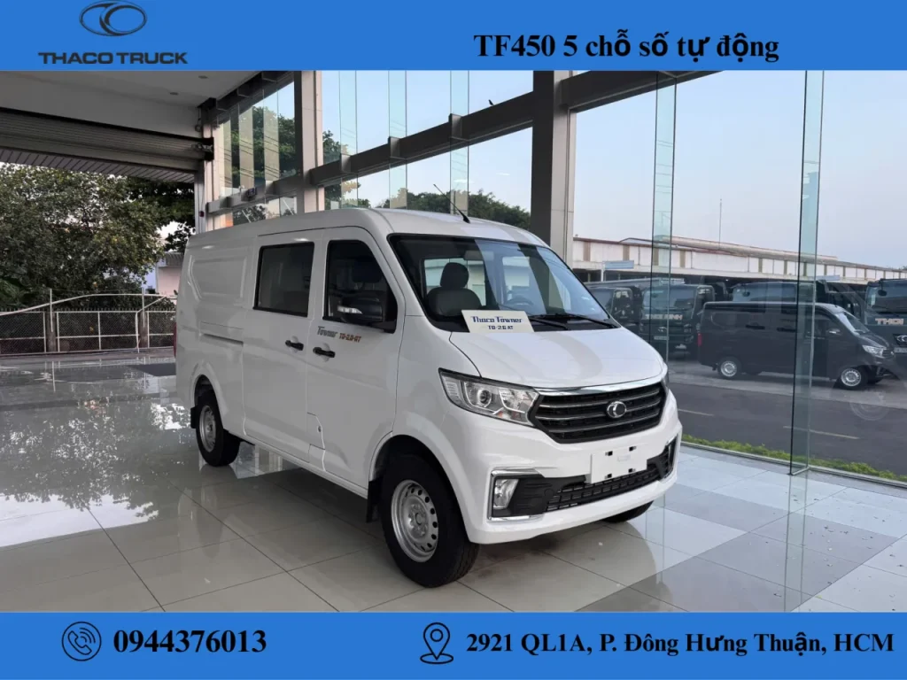 xe van thaco 5 chỗ số tự động