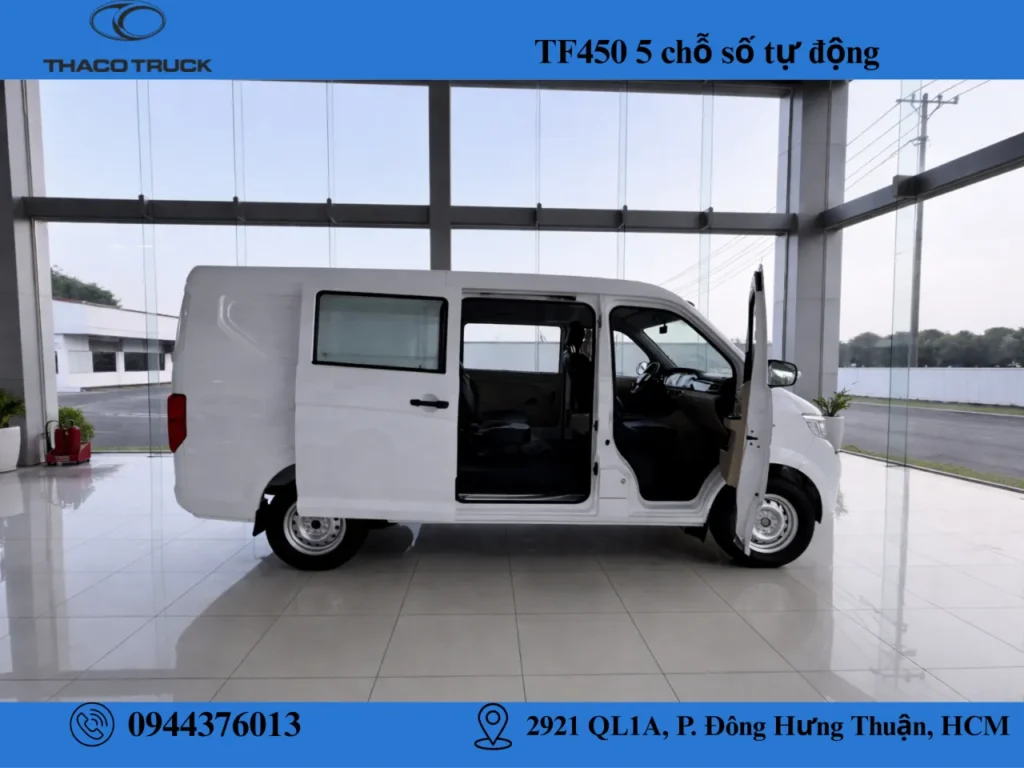 xe van thaco 5 chỗ số tự động