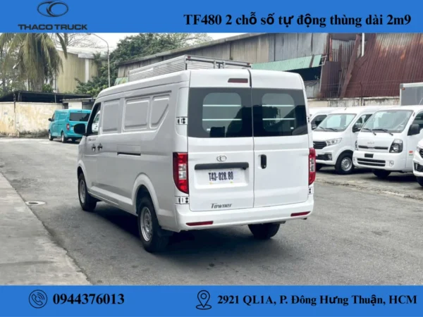 xe van tf480v2s số tự động (2) xe van 2 chỗ số tự động