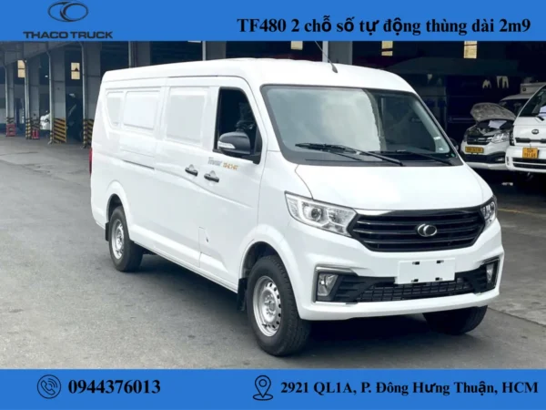 xe van tf480v2s số tự động (2) xe van 2 chỗ số tự động