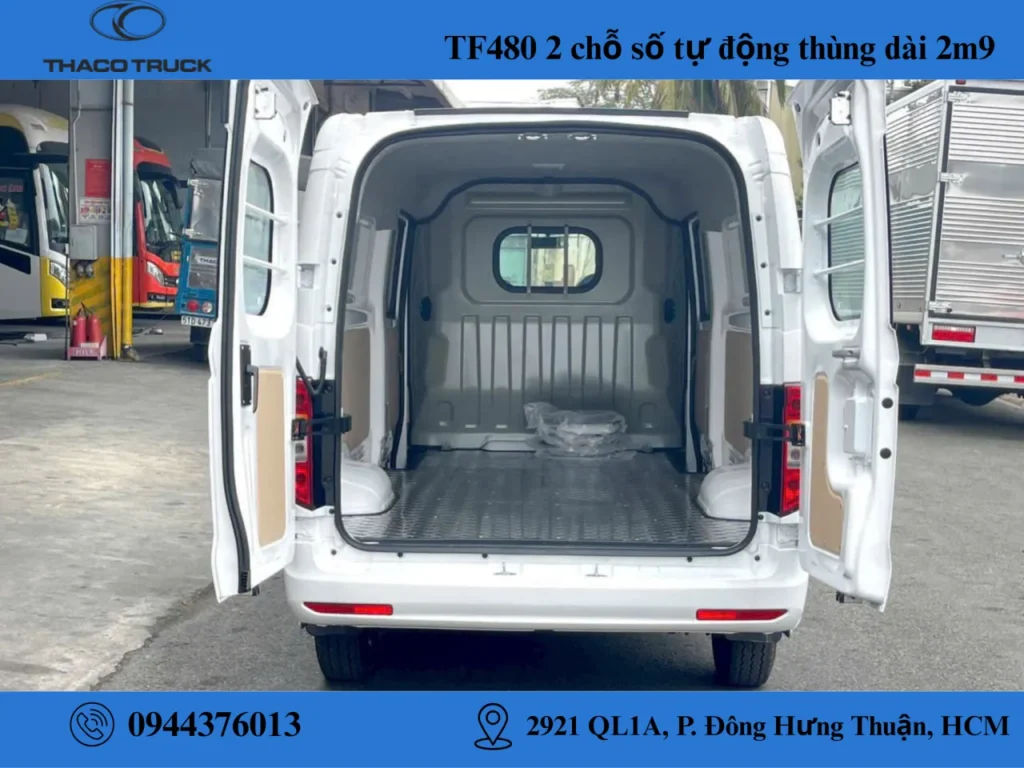 xe van 2 chỗ số tự động