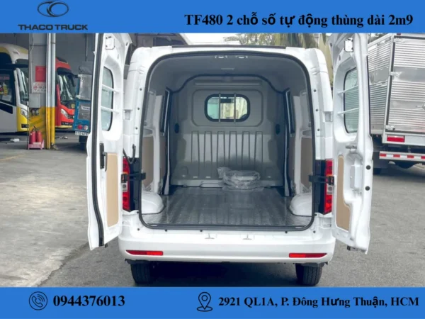 xe van tf480v2s số tự động (3) xe van 2 chỗ số tự động