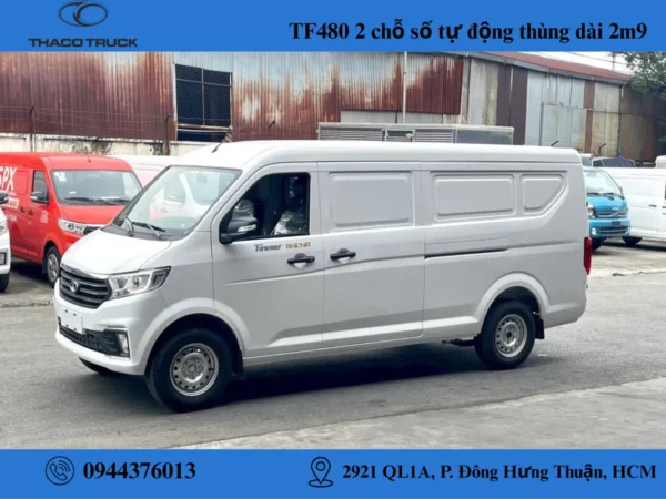 xe van tf480v2s số tự động (3) xe van 2 chỗ số tự động