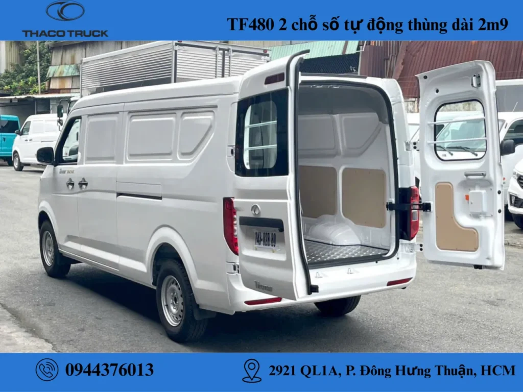 xe van 2 chỗ số tự động