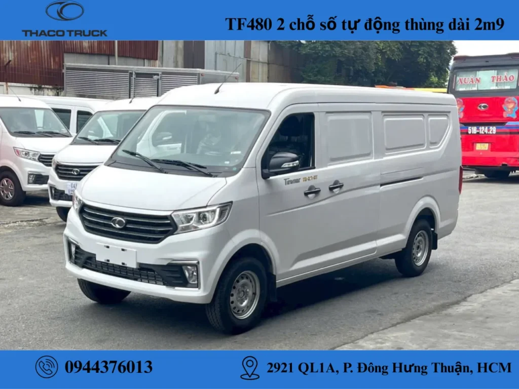 xe van 2 chỗ số tự động