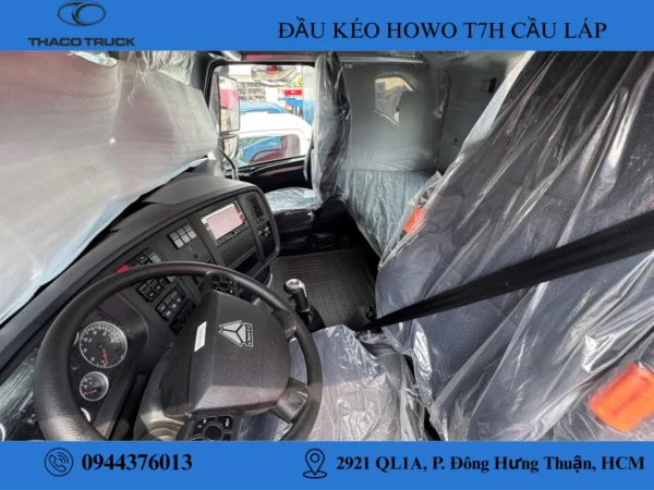 NỘI THẤT XE ĐẦU KÉO (1) đầu kéo howo