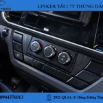 nội thất xe tải linker (3) xe tải thaco 1 tấn 7