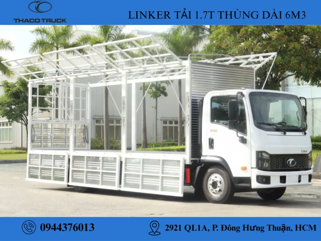 xe tải thaco 1 tấn 7