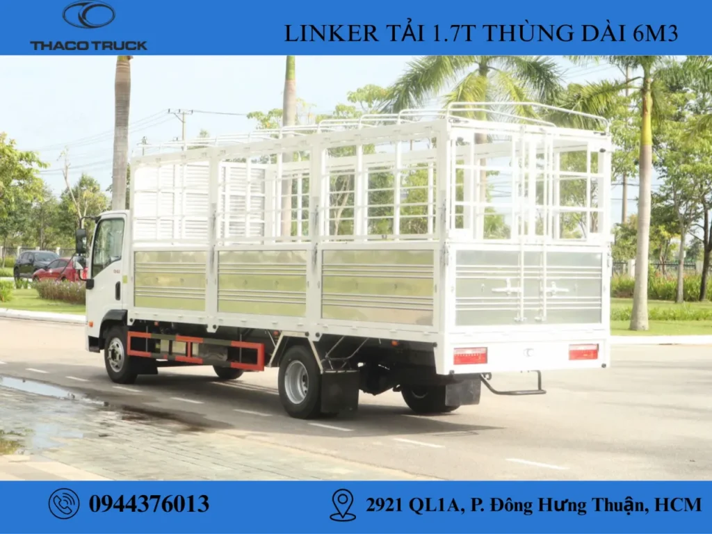 xe tải thaco 1 tấn 7