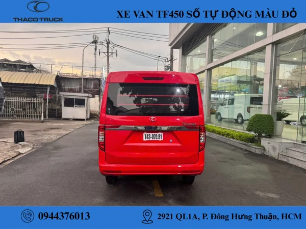 xe van TF450 màu đỏ (4) THACO TF450 MÀU ĐỎ