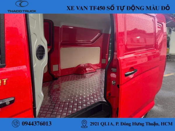 xe van TF450 màu đỏ (6) THACO TF450 MÀU ĐỎ