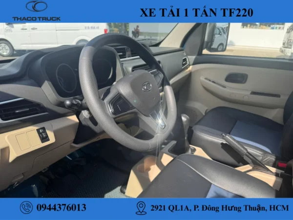 nội thất xe tải thaco (1) xe tải thaco dưới 1 tấn