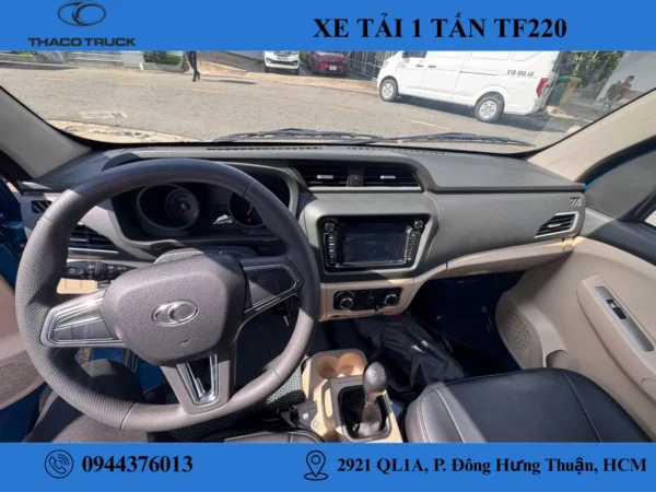 nội thất xe tải thaco (2) xe tải thaco dưới 1 tấn