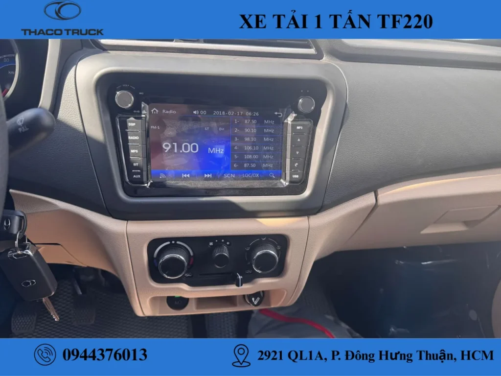 xe tải thaco dưới 1 tấn