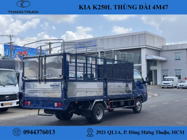 KIA K250L THÙNG MUI BẠT (2) xe tải kia k250l