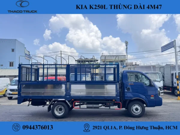 KIA K250L THÙNG MUI BẠT (3) xe tải kia k250l