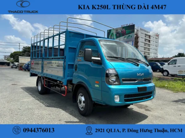 KIA K250L THÙNG MUI BẠT (8) xe tải kia k250l