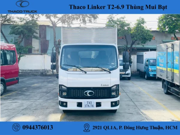 LINKER T2-6.9 THÙNG BẠT (4) xe tải 2.5 tấn thaco