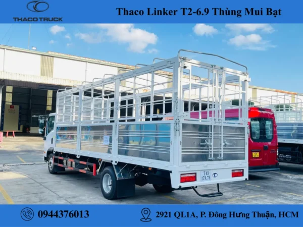 LINKER T2-6.9 THÙNG BẠT (8) xe tải 2.5 tấn thaco