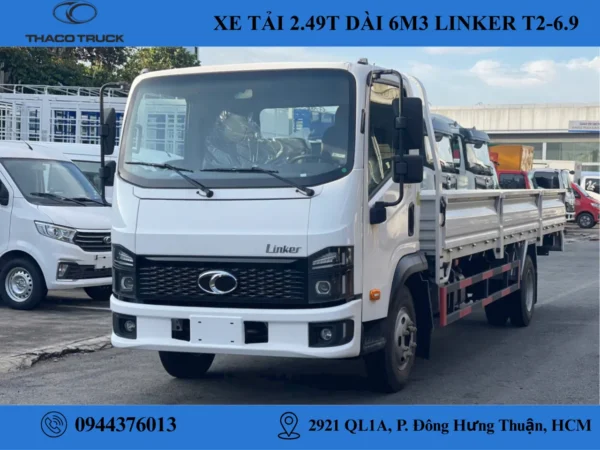 LINKER T2-6.9 THÙNG LỬNG (3) xe tải 2.49 tấn