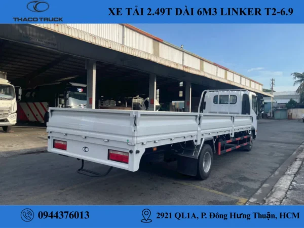 LINKER T2-6.9 THÙNG LỬNG (4) xe tải 2.49 tấn