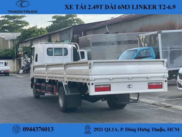 LINKER T2-6.9 THÙNG LỬNG (5) xe tải 2.49 tấn