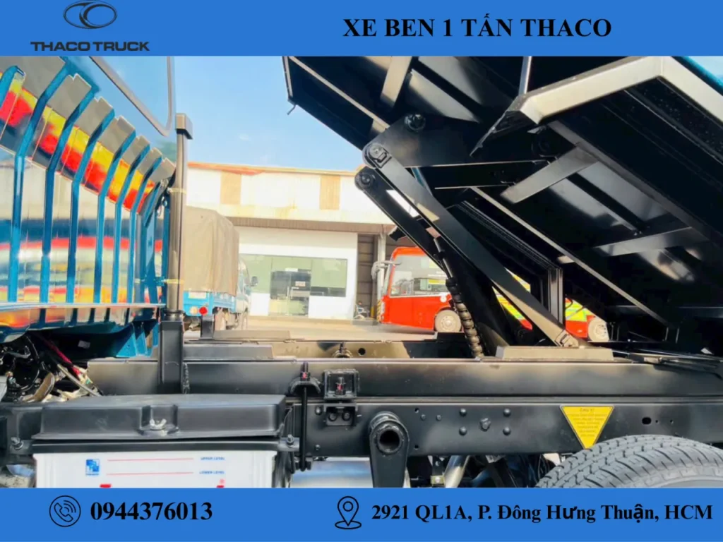 xe ben 1 tấn thaco