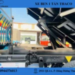 TF220 THÙNG BEN (10) xe ben 1 tấn thaco