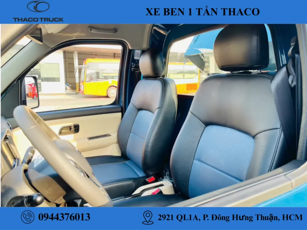 xe ben 1 tấn thaco