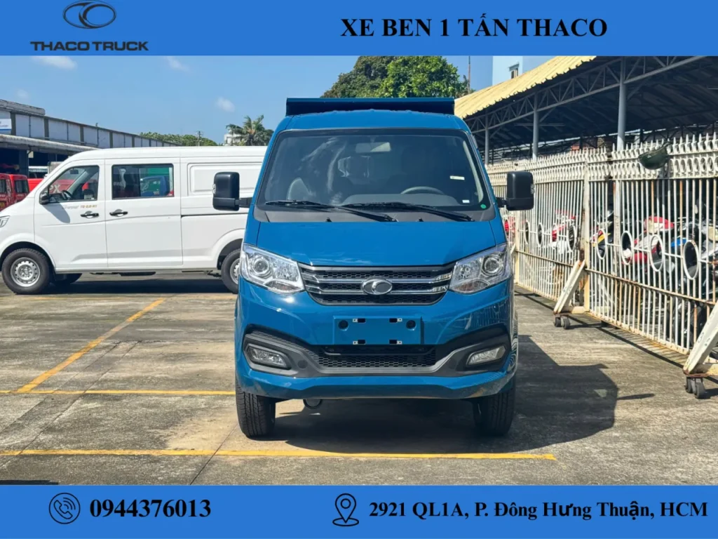 xe ben 1 tấn thaco