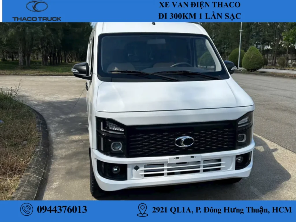 xe van điện thaco