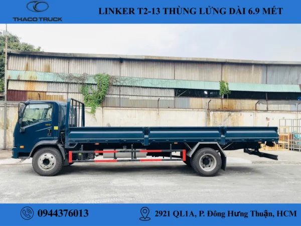 LINKER T2-13 (3) xe tải 8 tấn thaco linker t2-13 thùng lửng