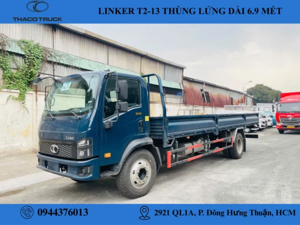 LINKER T2-13 (5) xe tải 8 tấn thaco linker t2-13 thùng lửng