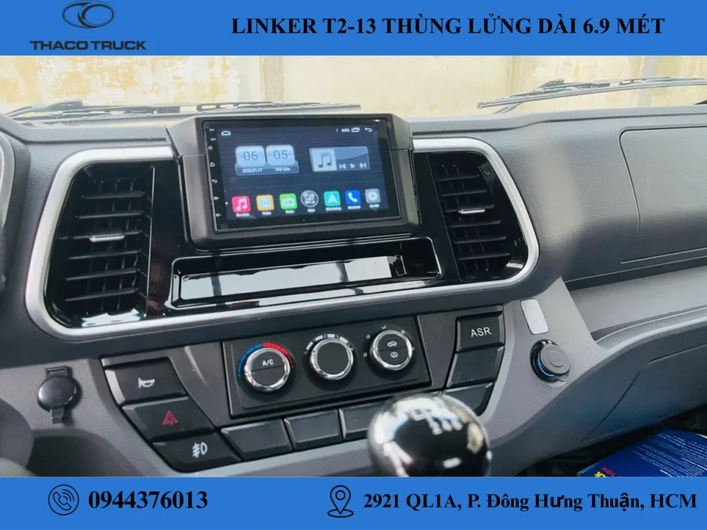 xe tải 8 tấn thaco linker t2-13 thùng lửng