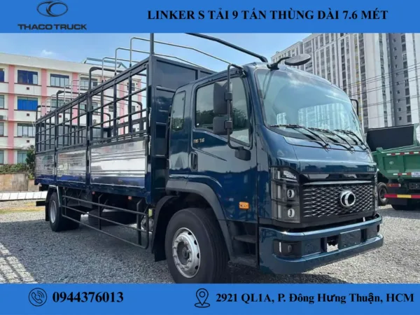 THACO LINKER T2-16 THÙNG MUI BẠT (2) xe tải 9 tấn thaco linker t2-16