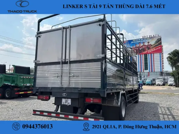 THACO LINKER T2-16 THÙNG MUI BẠT (6) xe tải 9 tấn thaco linker t2-16