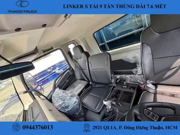 THACO LINKER T2-16 THÙNG MUI BẠT (8) xe tải 9 tấn thaco linker t2-16