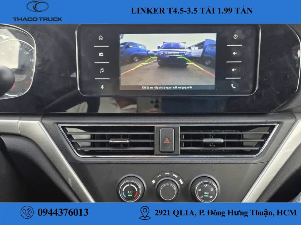 thaco linker t4.5-3.5 thùng mui bạt